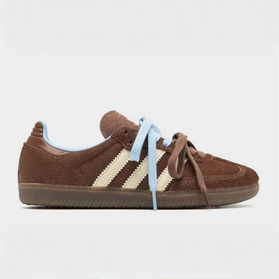 Samba OG Marron Pony Hair Femme | Sneakers Texture Riche Luxueuse