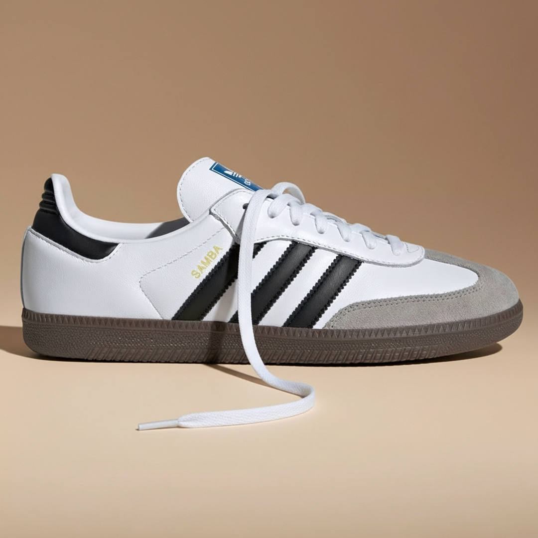 Samba OG Blanc Nuage Noir Femme | Sneakers Icône Absolue Intemporelle