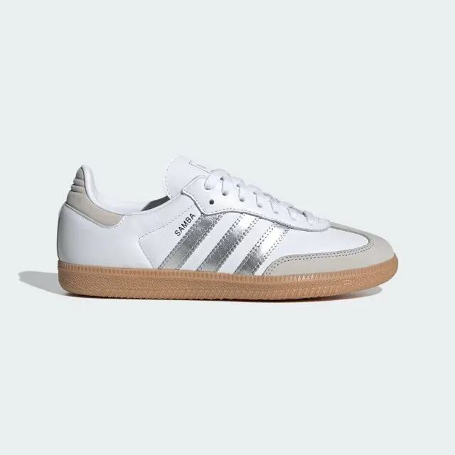 Samba OG Blanc Nuage Argenté Métallique Femme
