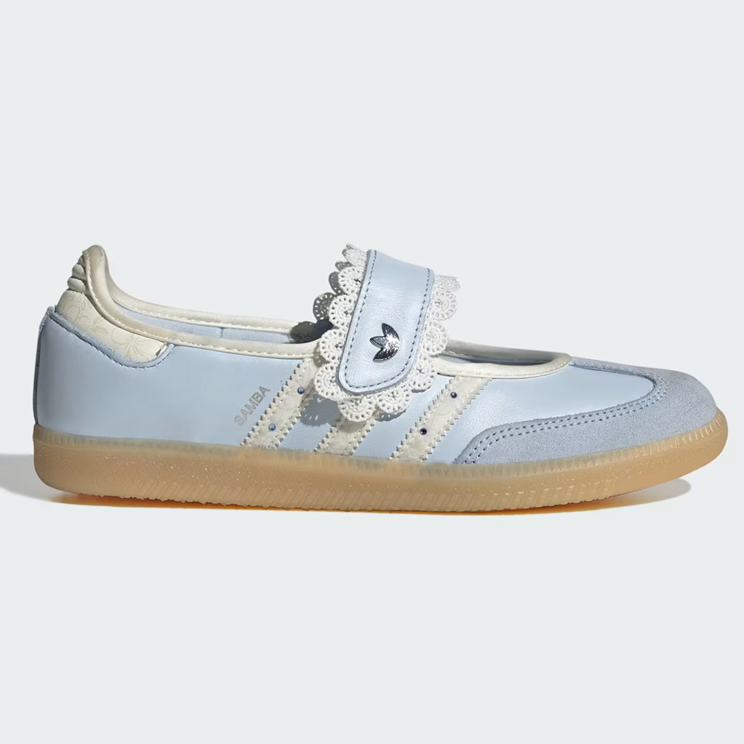 Samba Jane Crystal Sky Femme | Sneakers Bleu Pastel Rêveur Féminin
